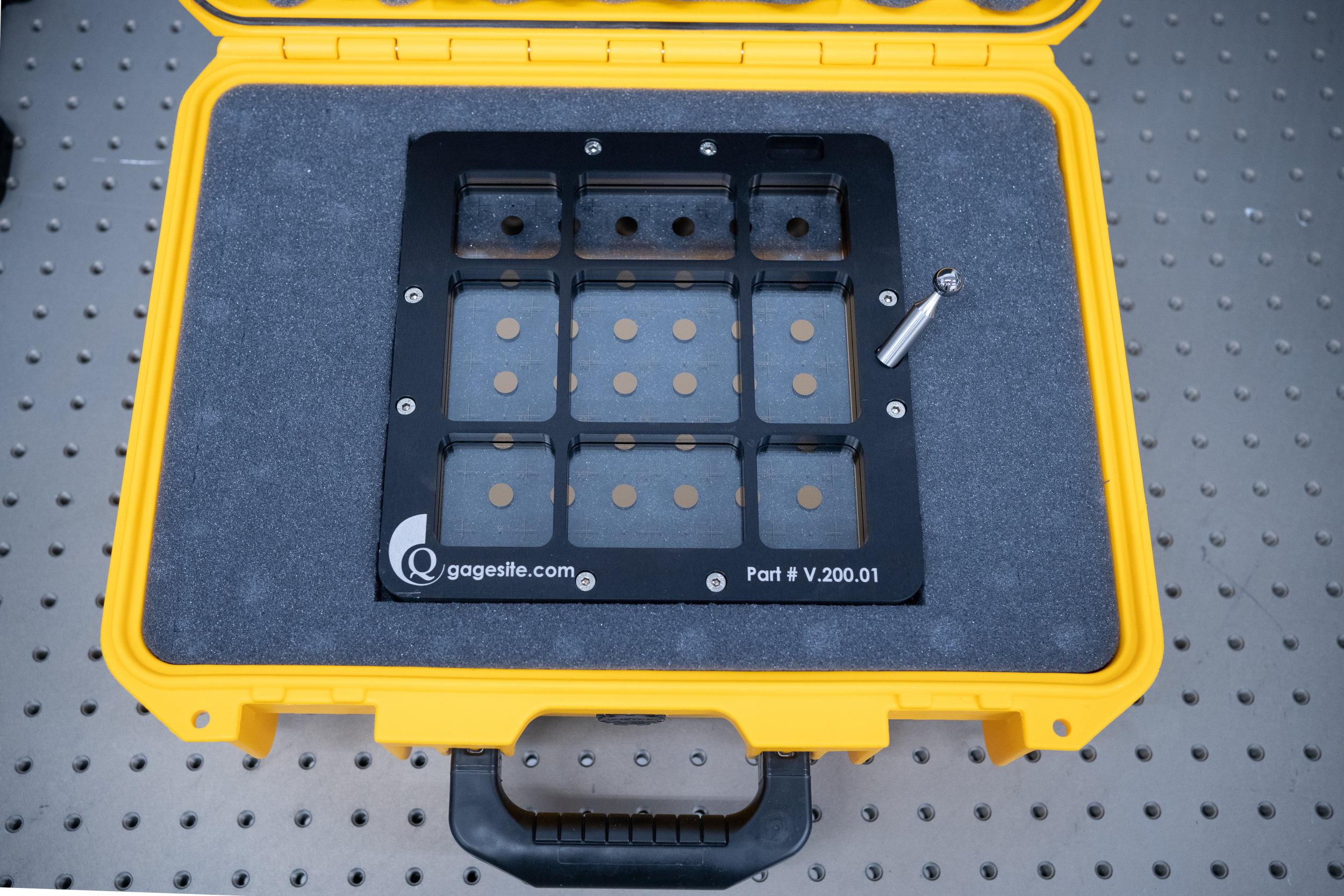 Glass artifact check kit