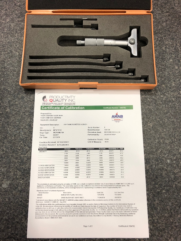Yellow Tag Specials Mitutoyo Depth Micrometer Mitutoyo Depth